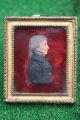Orig 19thc Wax Portrait: Napoleon Boneparte In Wooden Glazed Frame C1890s Other Antique Decorative Arts photo 5
