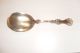 Whiting Sterling Silver Large Spoon Pompadour Pattern Antique Early Hallmark1898 Flatware & Silverware photo 1