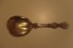 Whiting Sterling Silver Large Spoon Pompadour Pattern Antique Early Hallmark1898 Flatware & Silverware photo 2