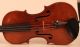 Old Master Violin Labeled Fiorini 1925 Violon Violine Violino Viola String photo 2