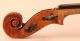 Old Master Violin Labeled Fiorini 1925 Violon Violine Violino Viola String photo 6