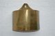 Antique Brass Wall Hanging Container Spill Pot Wall Pocket Splints Tapers Sp1 Other Antique Hardware photo 1