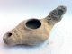 Ancient Biblical Oil Lamp Figure Iron Age Pottery Holy Land Pottery Clay Egyptian photo 2