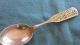 Sterling Silver A Michelsen Christmas Spoon 1955 Poinsettia Souvenir Spoons photo 4