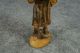 Vintage Wood Carving Shepherd Carrying Sheep Hand Carved Carved Figures photo 2