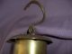 Antique Coal Miners Hanging Oil Lantern Brass Mining Oil Safety Lamp Am690 Mining photo 10
