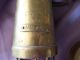 Antique Coal Miners Hanging Oil Lantern Brass Mining Oil Safety Lamp Am690 Mining photo 8