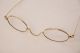 Antique 14k Solid Gold Eye Glasses Spectacles Reading Glasses Womens Childs Optical photo 9