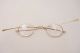 Antique 14k Solid Gold Eye Glasses Spectacles Reading Glasses Womens Childs Optical photo 1
