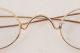 Antique 14k Solid Gold Eye Glasses Spectacles Reading Glasses Womens Childs Optical photo 2