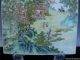 Chinese Famille Rose Porcelain Plaque With Landscape Scene Vases photo 2