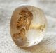 Old Roman Intaglio Carving Crystal Stone Stamp Bead Antique Glass 1 Roman photo 7