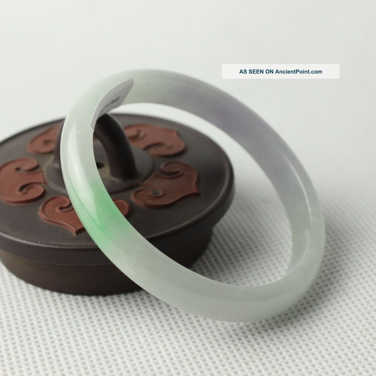 53mm Certified Hand - Carved Natural Grade A Jadeite Jade Bracelet Gift Ac236 Necklaces & Pendants photo