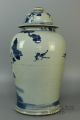 Chinese Fine Rare Blue And White Porcelain Flower Bird Vase Vases photo 4