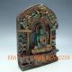 Old Tibet Tibetan Turquoise Buddha Statue Other Antique Chinese Statues photo 2