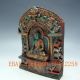 Old Tibet Tibetan Turquoise Buddha Statue Other Antique Chinese Statues photo 3