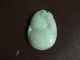 Green White Natural A Ice Jade Jadeite Hand - Carved Ruyi Cloud Pendant 6261205 Necklaces & Pendants photo 2