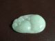 Green White Natural A Ice Jade Jadeite Hand - Carved Ruyi Cloud Pendant 6261205 Necklaces & Pendants photo 4