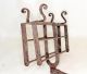 Toaster Fireplace Hand Forged Swing Handle Primitive Antique 19thc 1800 Toasters photo 3
