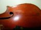 Antique/vintage Full Size 4/4 Scale Strad Conservatory Violin W/ Old Bow & Case String photo 9