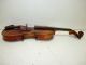 Antique/vintage Full Size 4/4 Scale Strad Conservatory Violin W/ Old Bow & Case String photo 5