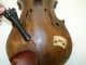 Antique Very Old 1pc Curly Maple Back Full Size 4/4 Scale Unique Violin & 2 Bows String photo 9