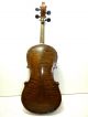 Antique Very Old 1pc Curly Maple Back Full Size 4/4 Scale Unique Violin & 2 Bows String photo 3