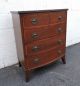 Tall Mahogany Inlay Large Nightstands End Tables Small Dressers 7654 1900-1950 photo 2