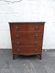 Tall Mahogany Inlay Large Nightstands End Tables Small Dressers 7654 1900-1950 photo 3