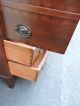 Tall Mahogany Inlay Large Nightstands End Tables Small Dressers 7654 1900-1950 photo 7