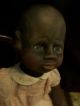 Primitive Black Baby Doll / Izannah Walker Style / Antique Shoes Primitives photo 1