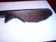 Early Primitive Hand Hewn Carved Wooden Spoon Ladle Kitchen Wood Antique Primitives photo 5