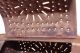 Antique Primitive Punched Tin Candle Holder Primitives photo 9