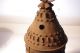 Antique Primitive Punched Tin Candle Holder Primitives photo 2