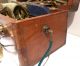 Rare Antique Victorian Magneto Electric Shock Therapy Machine With Dial & Probes Other Medical Antiques photo 11