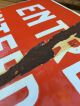 Vintage French Enamel Sign Signs photo 8