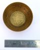 Antique Featuring Holy Islamic Calligraphy Brass Bowl Collectible.  G3 - 37 Islamic photo 8