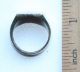 Antique Bronze Finger Ring With Image (jll01) Byzantine photo 1