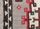 Antique Large 19thc American Western Navajo Indian Hand Woven Wool Rug Nr The Americas photo 8