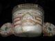 Rare Large South American Clay Face The Americas photo 3