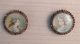 4pc Antique Very Old Charlotte Corday Buttons & 4 Pc.  Enamel Buttons photo 5