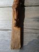 Antique German Hand Carved Wooden Crucifix Primitives photo 4