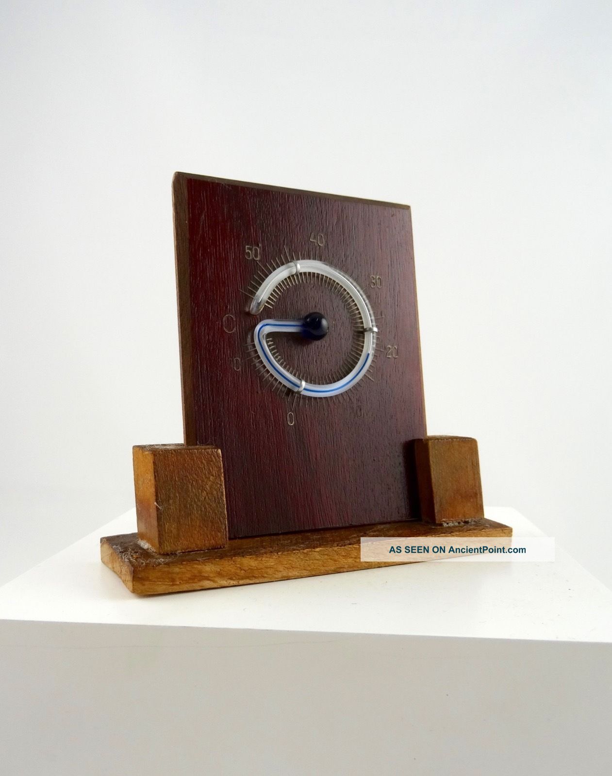 Unusual German Art Deco Bauhaus Design Thermometer Antique 1930 30s Art Deco photo