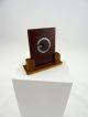Unusual German Art Deco Bauhaus Design Thermometer Antique 1930 30s Art Deco photo 2