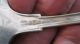 1913 Gorham Etruscan Medium Solid Cold Meat Fork Estate Piece 8 5/8 