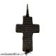 Wearable,  Late Medieval Ae Christian Cross Pendant 1500 Ad With Inscriptions Roman photo 1