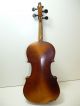 Antique/vintage Full Size 4/4 Scale Unmarked Violin W/ 2 Old Bows & Case String photo 5