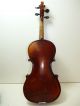 Antique/vintage Full Size 4/4 Scale Stradivarius Model Violin W/ Case & Old Bow String photo 4