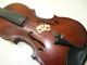 Antique/vintage Full Size 4/4 Scale Stradivarius Model Violin W/ Case & Old Bow String photo 8