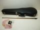 Antique Full Size 4/4 Scale German Strad Violin W/ Old Case & Bow - - Ready To Play String photo 1